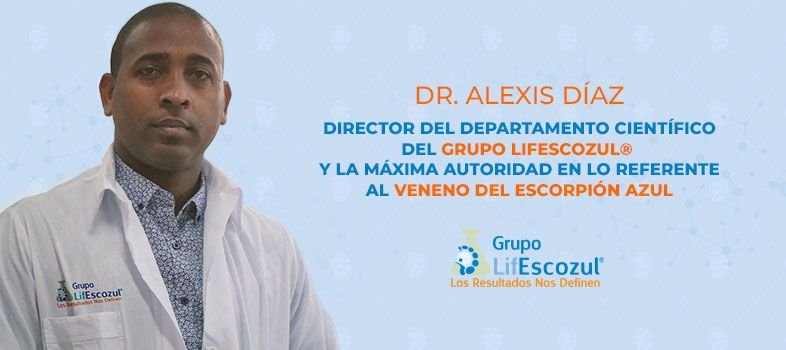 ¿Qué es el veneno del escorpión azul?